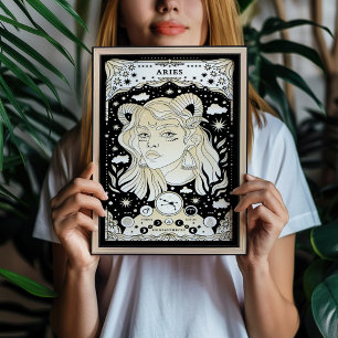 Aries Negrita y Dinámica - Arte Astrológico