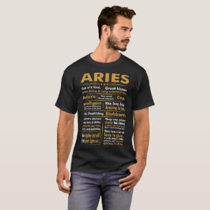 Aries que sorprende en camiseta inteligente