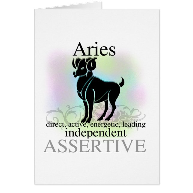Aries sobre usted (Frente)