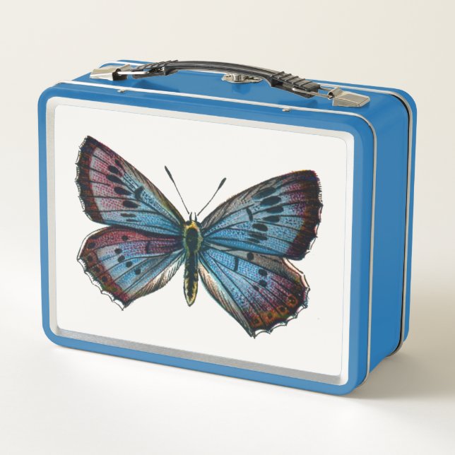 Arion Glaucopsyche - La mariposa azul grande (Reverso)