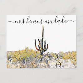 Arizona Anuncio de Mudanza Postcard