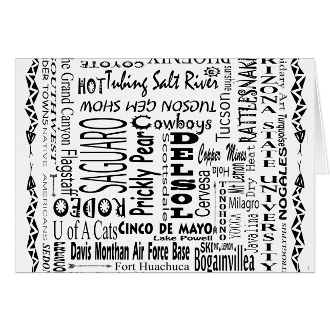 Arizona Buzz Words (Anverso (Horizontal))