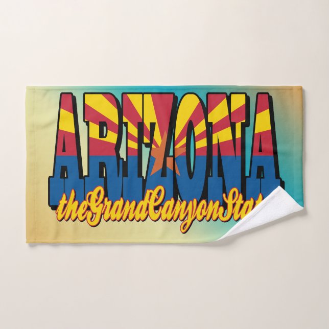Arizona Grand Canyon State (Toalla de mano)
