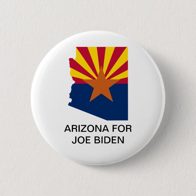 ARIZONA para el botón presidencial de Joe Biden (Anverso)