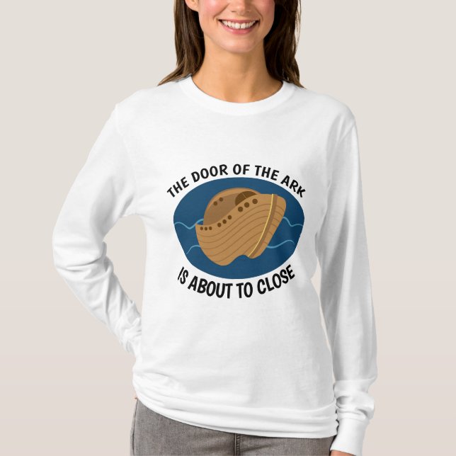 ARK DE NOAH, ENDTIMES, camisetas CRISTIANAS (Anverso)