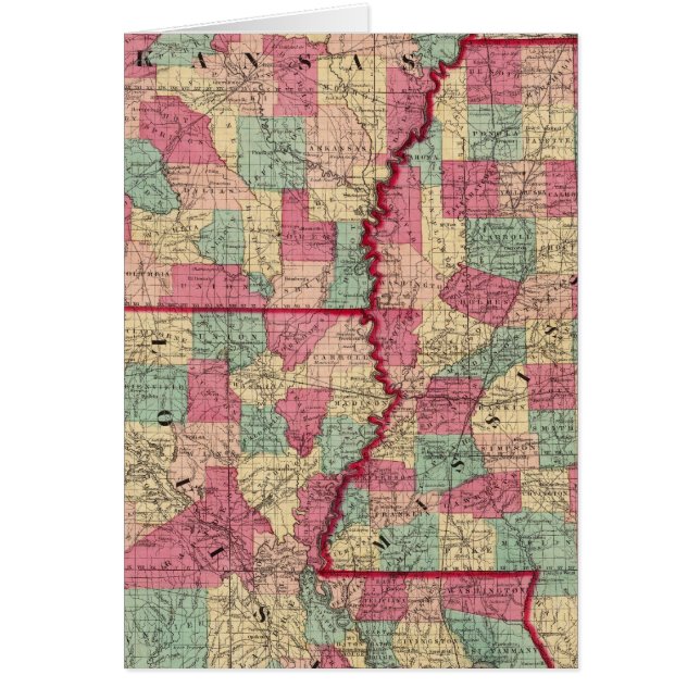 Arkansas, Misisipi y Luisiana (Frente)