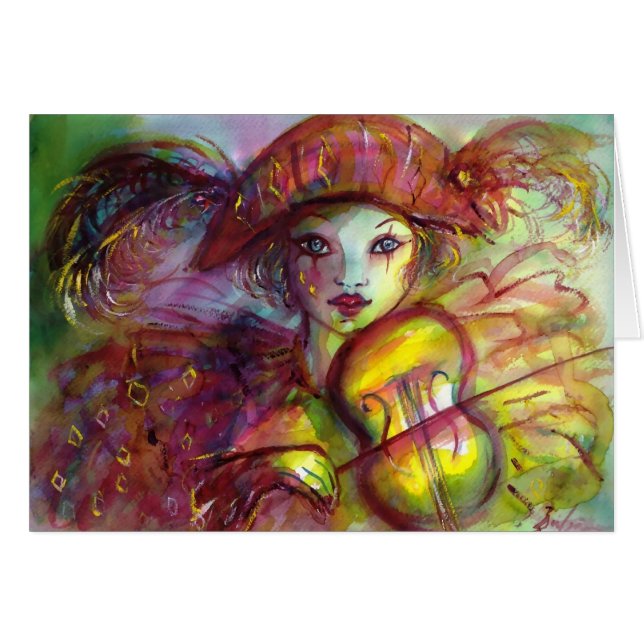 ARLEQUÍN / Carnaval de Venecia (Anverso (Horizontal))
