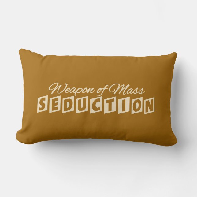 Arma de almohada de personalizado de Seducción Mas (Anverso)