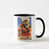 Arma Law de la taza occidental del cartel de