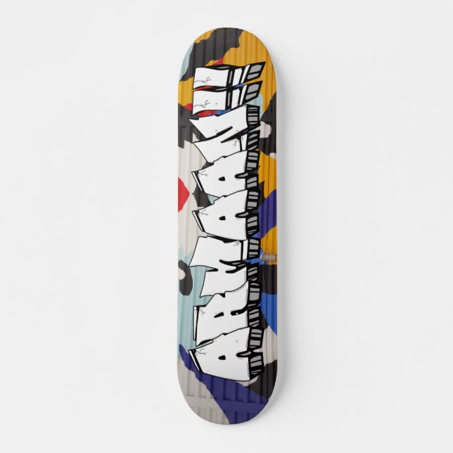 Armaan! Graffiti Custom Personalized Skateboard (Anverso )