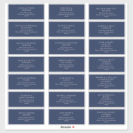 Armada clásica | Etiquetas de dirección de invitad