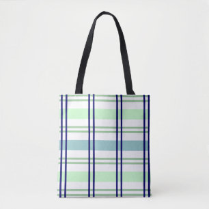 Armada Con Bolsa De Tote Azul Claro Y Verde