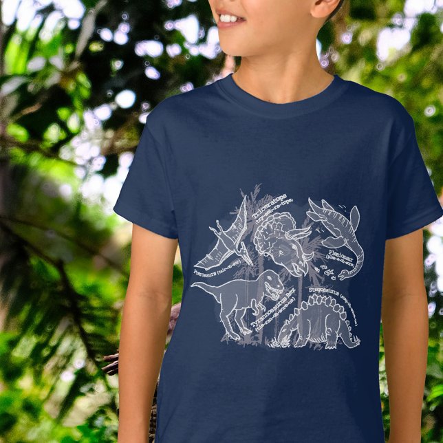 Armada de dinosaurios / camiseta gris (Subido por el creador)