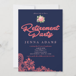 Armada y coral, invitaciones a fiesta de jubilació