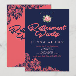 Armada y coral, invitaciones a fiesta de jubilació
