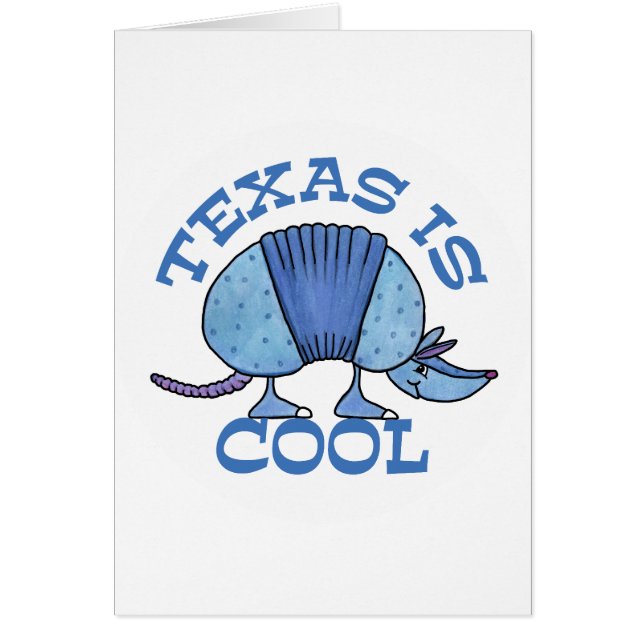 Armadillo Blue-Texas es Guay (Frente)