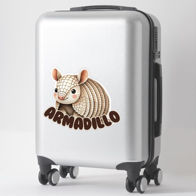 ARMADILLO - PEGATINA DE NURSERY (Maleta)
