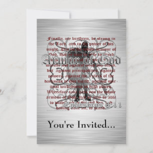 Armadura de la invitación de dios