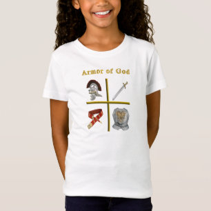 Armadura de las camisetas de dios