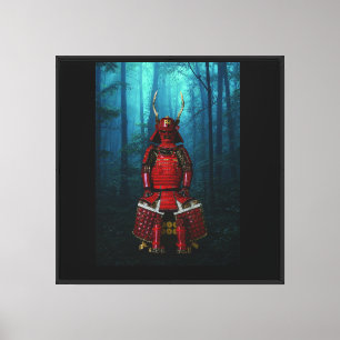 Armadura de Sanada Yukimura Lienzo 24x24 Impresión