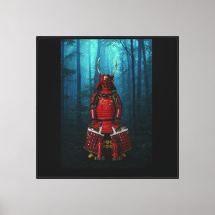 Armadura de Sanada Yukimura Lienzo 30x30 Impresión