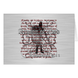 Armadura del soldado de dios