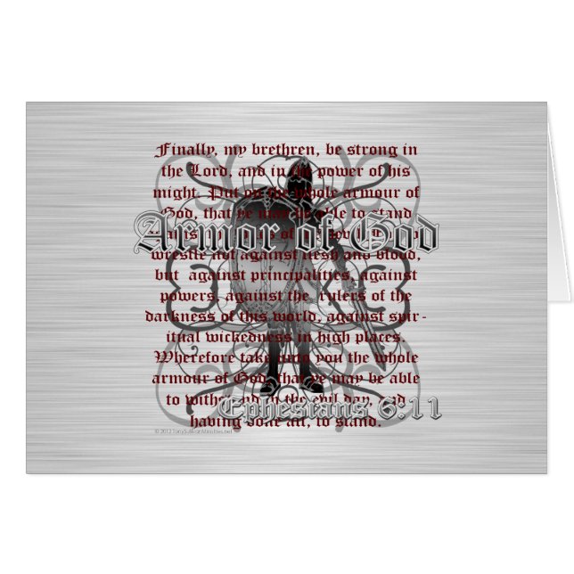 Armadura del soldado de dios (Anverso (Horizontal))