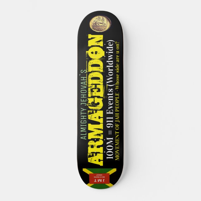 ARMAGEGGEDON Skateboard (Anverso)