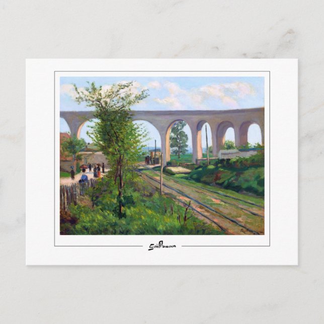 Armand Guillaumin #125 - Postal Bella Artes (Anverso)