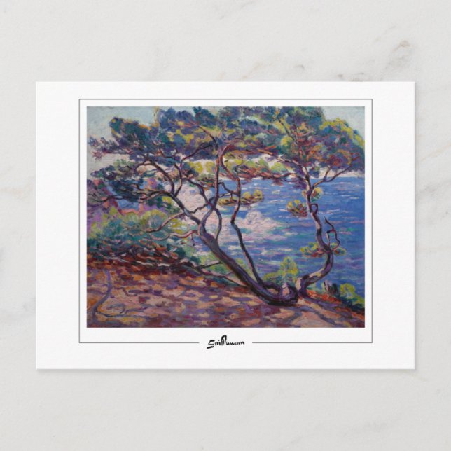 Armand Guillaumin #157 - Postal Bella Artes (Anverso)