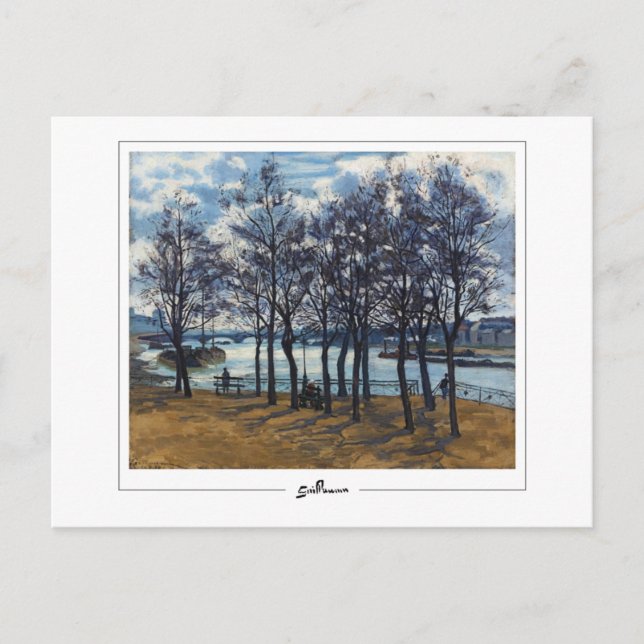 Armand Guillaumin #16 - Postal Bella Artes (Anverso)