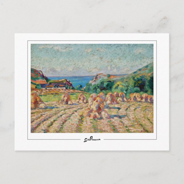 Armand Guillaumin #74 - Postal Bella Artes (Anverso)