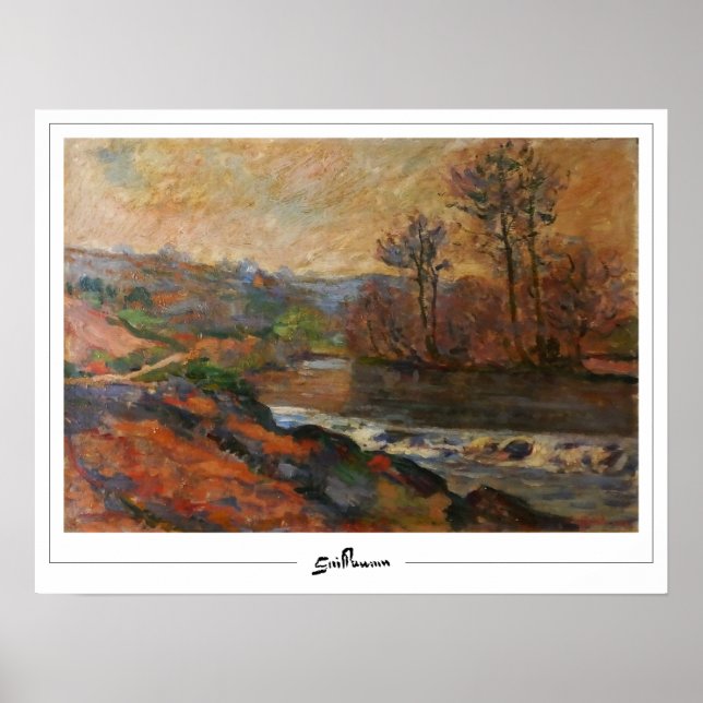 Armand Guillaumin Zedign cartel de arte #162 (Frente)