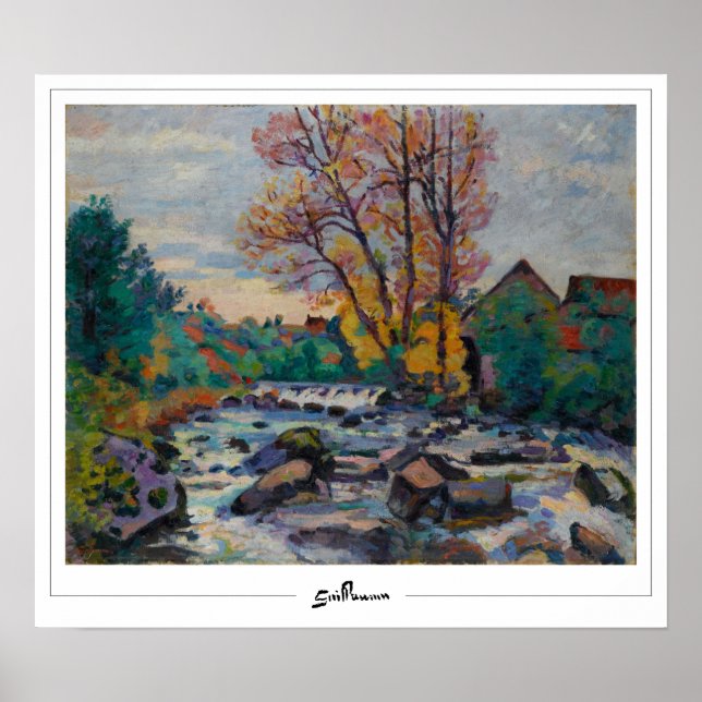 Armand Guillaumin Zedign Poster de arte #10 (Frente)
