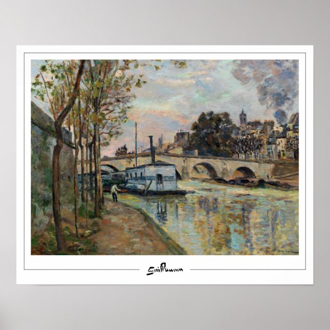 Armand Guillaumin Zedign Poster de arte #122 (Frente)