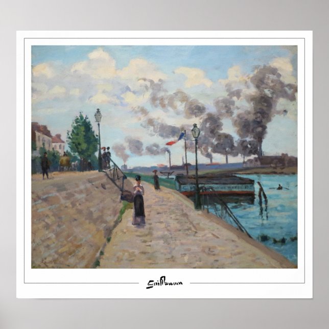 Armand Guillaumin Zedign Poster de arte #134 (Frente)