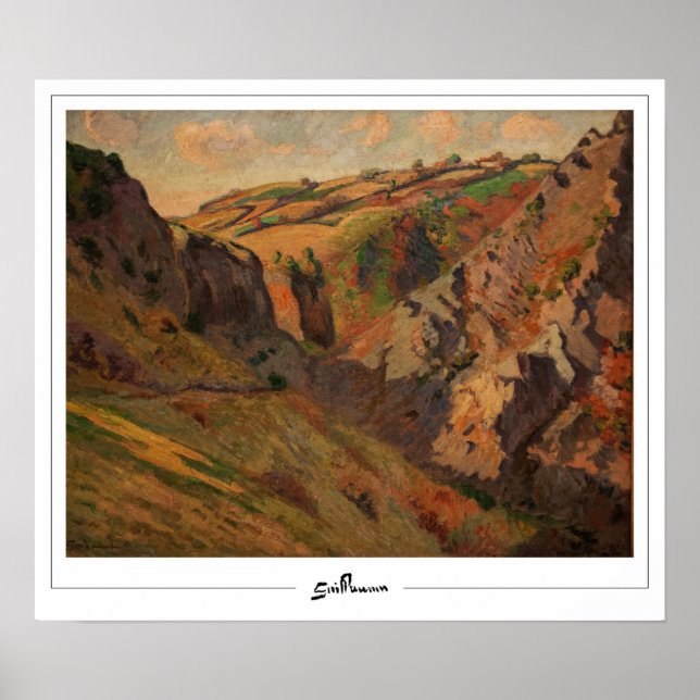 Armand Guillaumin Zedign Poster de arte #15 (Frente)