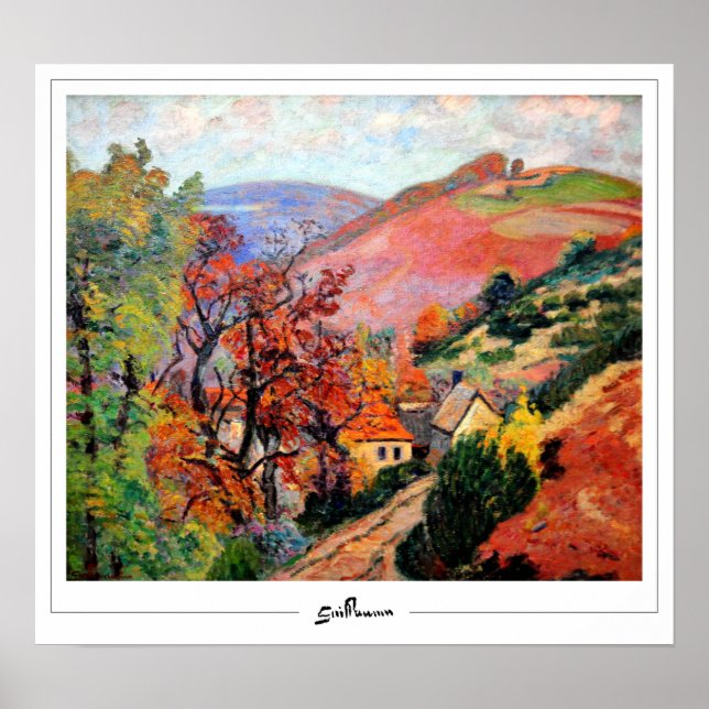 Armand Guillaumin Zedign Poster de Arte #17 (Frente)