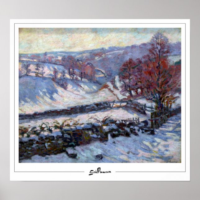 Armand Guillaumin Zedign Poster de Arte #45 (Frente)