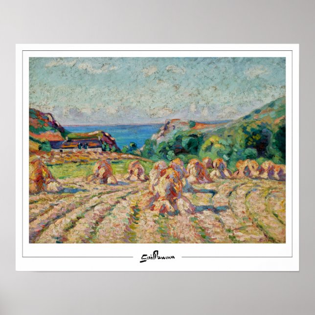 Armand Guillaumin Zedign Poster de Arte #74 (Frente)