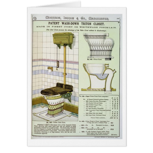 Armario de Tritón de un catálogo de las mercancías (Frente)