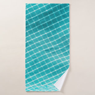 Armario textil de fondo a cuadros.