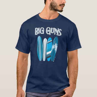 ARMAS GRANDES QUE PRACTICAN SURF LA CAMISETA