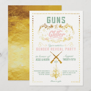 Armas o Purpurina de género revelan invitación a p