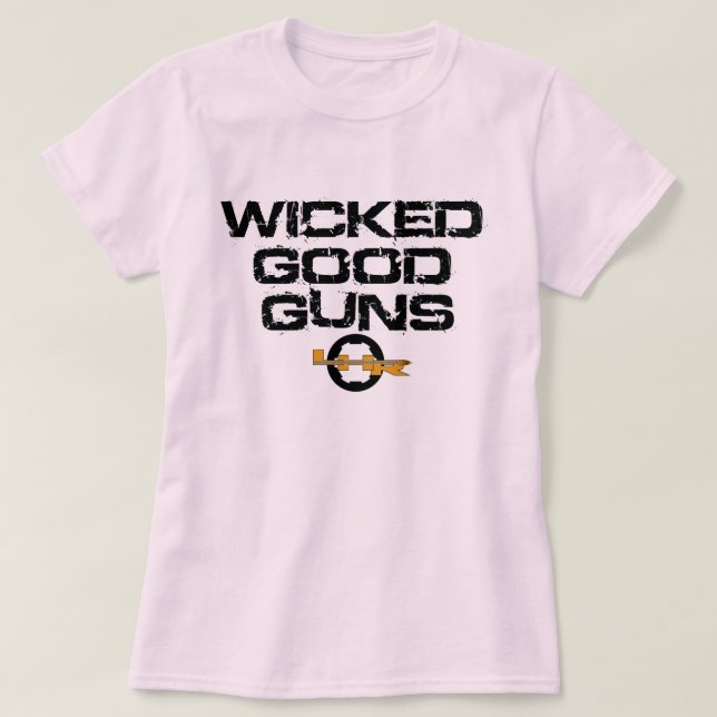 ARMAS TRAVIESOS DE LA CAMISETA DE LAS SEÑORAS DE (Diseño del anverso)