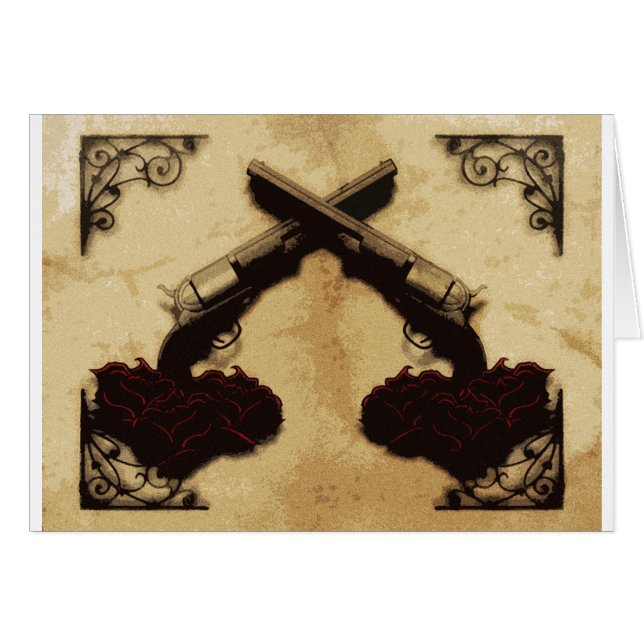 Armas y rosas (Anverso (Horizontal))