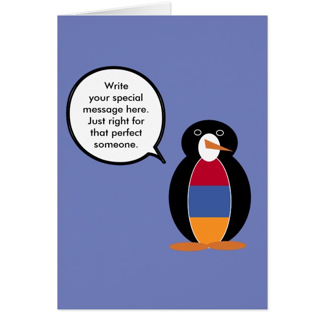 Armenia Pinguino Ms Personalizado  (Frente)