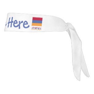Armenia y bandera de Armenia Azul Personalizado