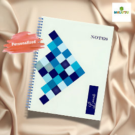 Armonía Azul Suave - Cuaderno de Regreso a Clases