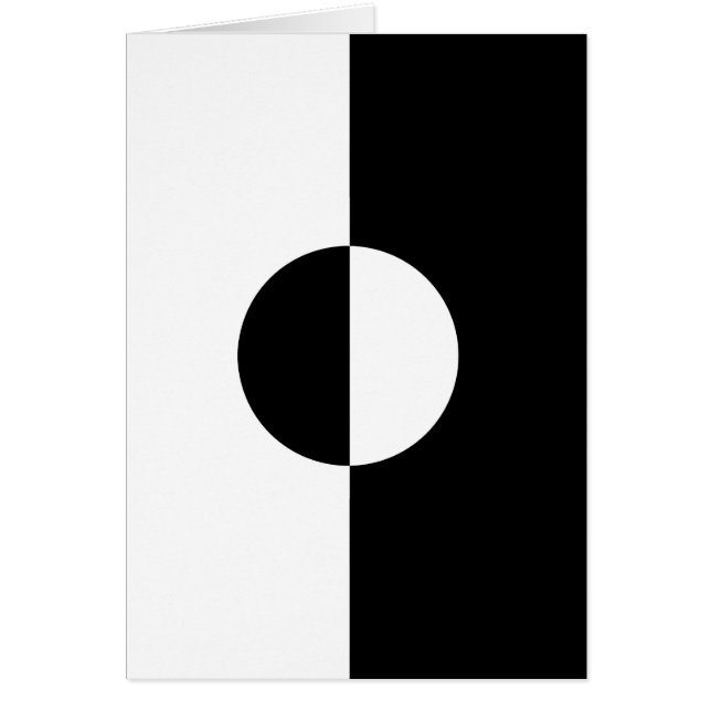 Armonía blanca y negra (Frente)